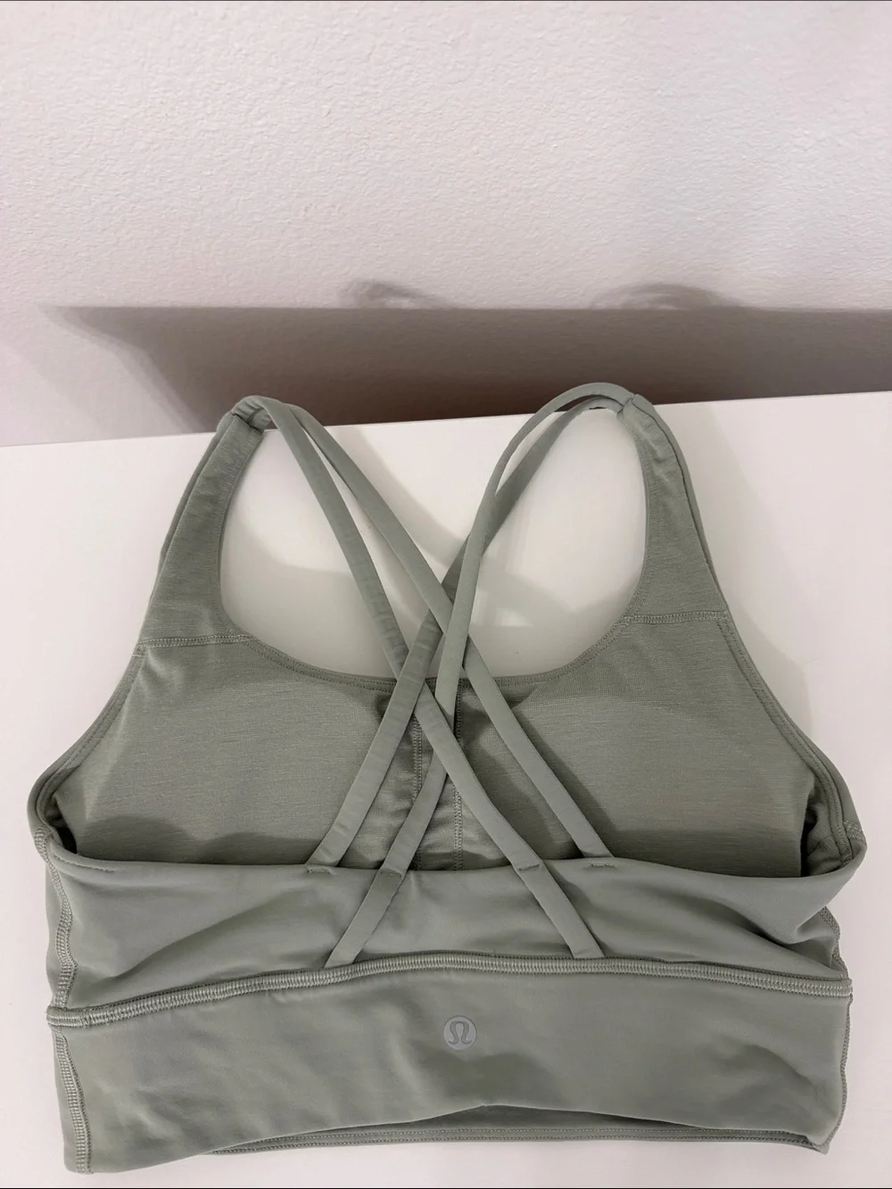 lululemon athletica Sage Green Cross-Back Sports Bra
